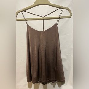 Express silky lined top